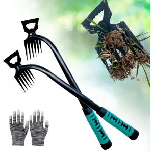 Weed Puller Tool2Pcs Gardening Hand Weeder Tools