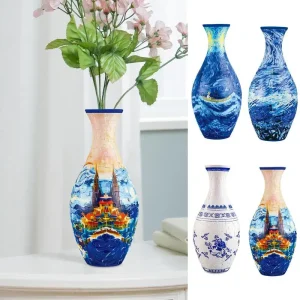 Puzzle Vase For Adults Puzzle Flower Pot Jigsaw Puzzle Planter Flower Vase
